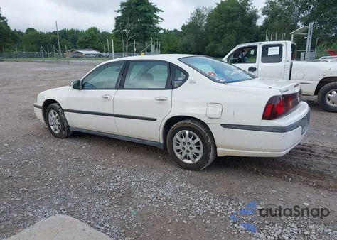 2003 Chevrolet Impala z USA, uszkodzony, nr VIN 2G1WF52E939118372